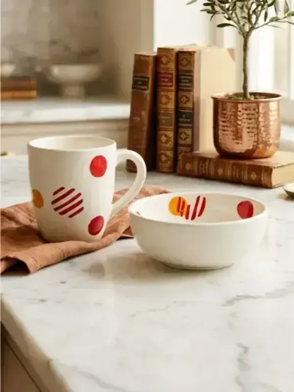Abstract_Brushstroke_Snack_Bowl_Mug_Combo_Set