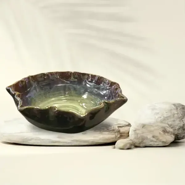 Round_Floral_Inspiration_Border_Artistic_Bowl_Dessert_Green_8_5_Inches