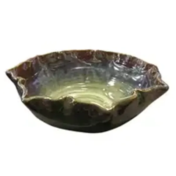Round_Floral_Inspiration_Border_Artistic_Bowl_Dessert_Green_8_5_Inches