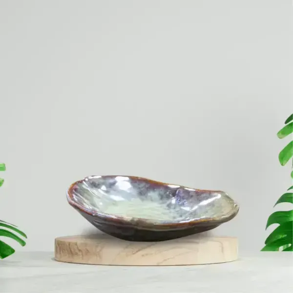 Oval_Semi_Engraved_Dessert_Green_Shallow_Bowl_8_5_X_6_Inches