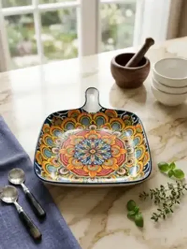 Sunflare_Mandala_Serving_Tray