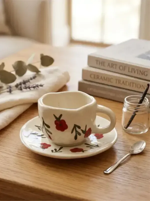 Rustic_Bloom_Handcrafted_Coffee_Cup_Saucer_Set