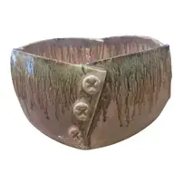 Round_Hand_Folded_Button_Carved_Bowl_Pink_Blush_8_X_5