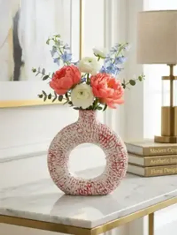 Crimson_Blush_Ring_Ceramic_Flower_Vase_6_5_Inches