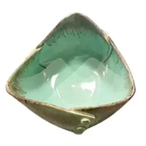 Folded_Triangle_Shape_Engraved_Serving_Bowl_Oceanic_Whisper_8_X_5_Inches