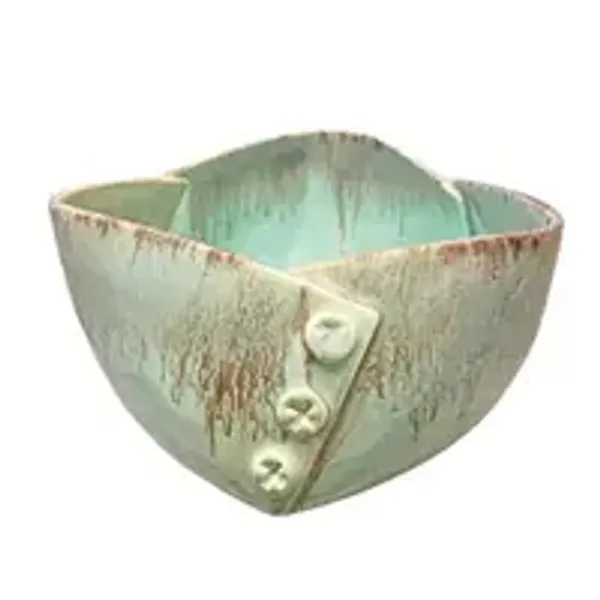 Folded_Triangle_Shape_Engraved_Serving_Bowl_Oceanic_Whisper_8_X_5_Inches