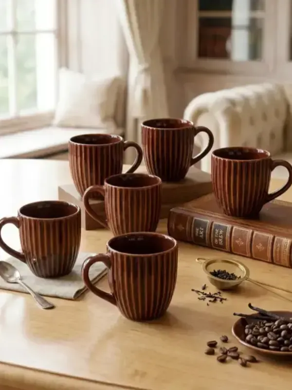 Rustica_Ribbed_Ceramic_Mug_Set_Set_Of_6_Pcs