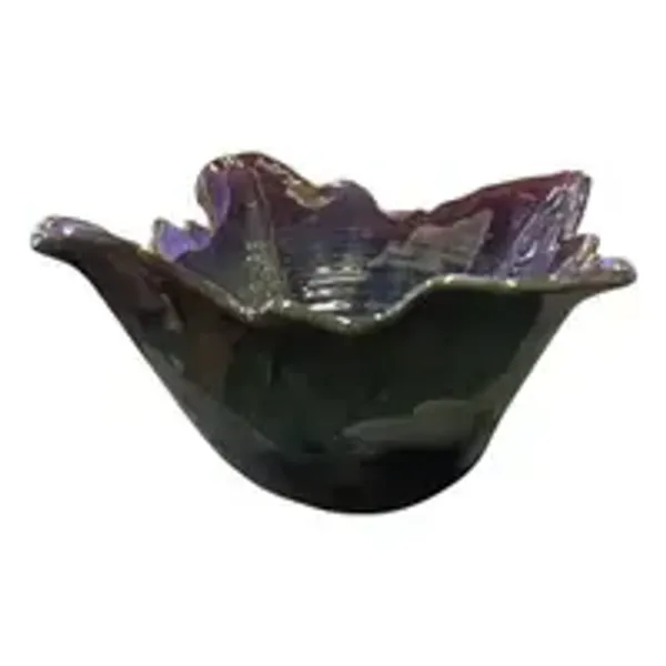 Square_Wavery_Border_Studio_Dessert_Green_Deep_Bowl_8x5_Inches