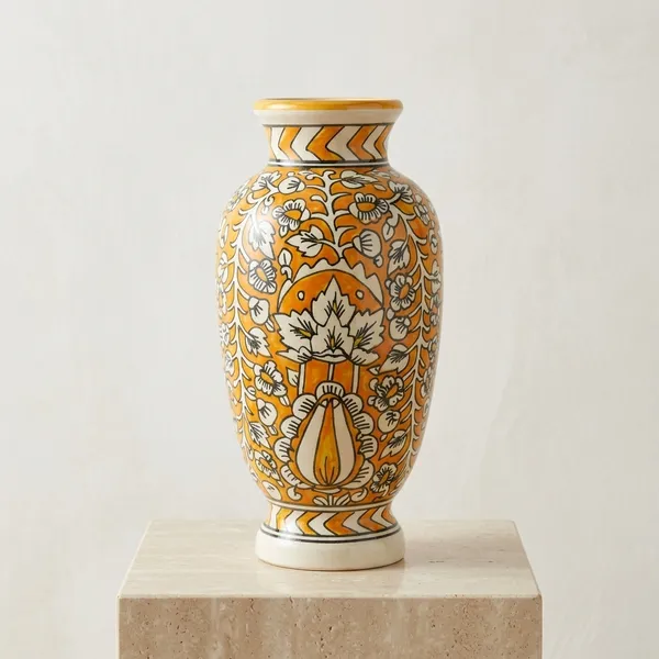 Golden_Marigold_Handcrafted_Decorative_Vase