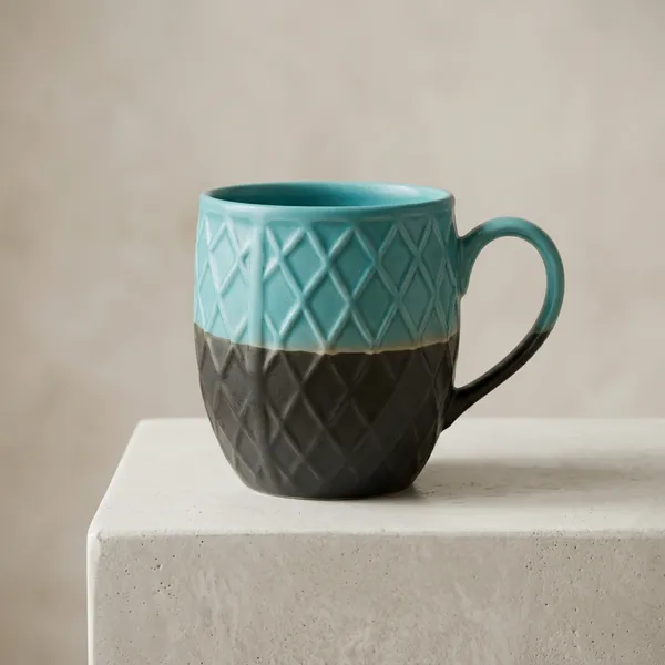 Aqua_Noir_Lattice_Mug