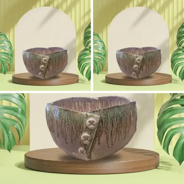 Round_Hand_Folded_Button_Carved_Bowl_Pink_Blush_8_X_5