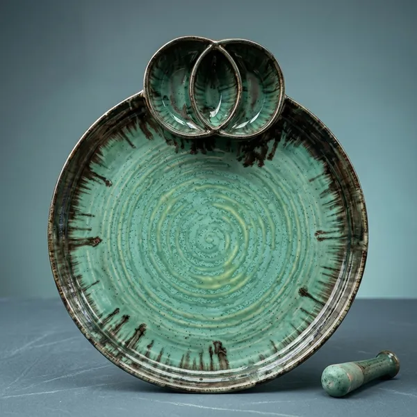 Emerald_Bloom_Dual_Dip_Platter_Dual_Bowl_13_Inches