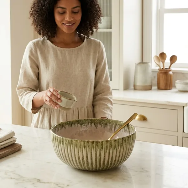 Handcrafted_Ribbed_Ceramic_Serving_Bowl_Rustic_Drip_Glaze_Finish