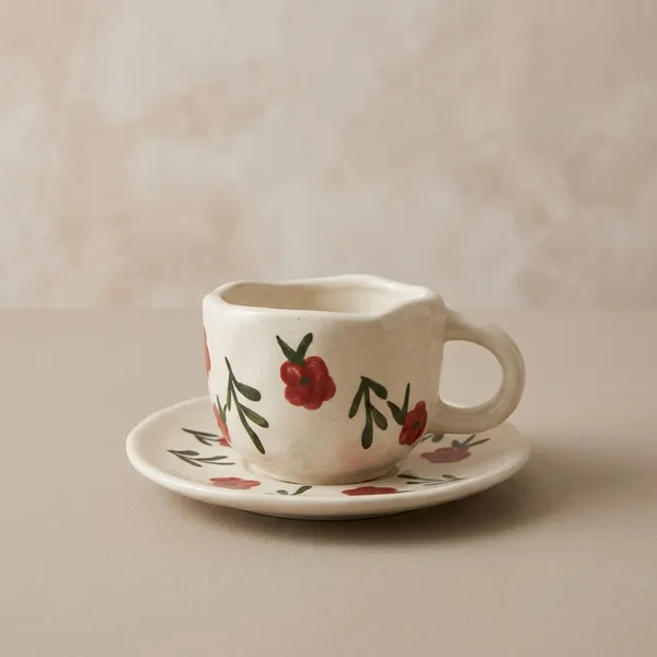 Rustic_Bloom_Handcrafted_Coffee_Cup_Saucer_Set