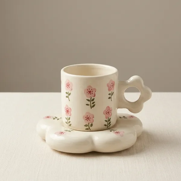 Flora_Bloom_Handcrafted_Coffee_Mug_Saucer_Set