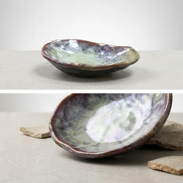 Oval_Semi_Engraved_Dessert_Green_Shallow_Bowl_8_5_X_6_Inches