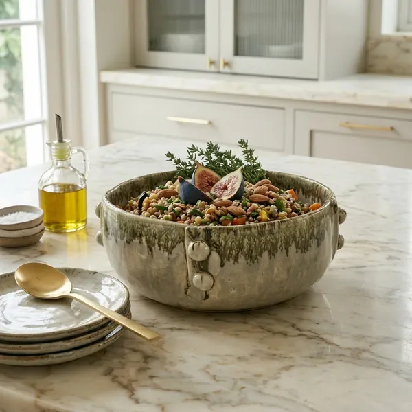 Handcrafted_Rustic_Drip_Glaze_Ceramic_Serving_Bowl_With_Stud_Detail_8_Inch