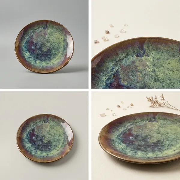 Round_Handcrafted_Plate_Desert_Green_11_5