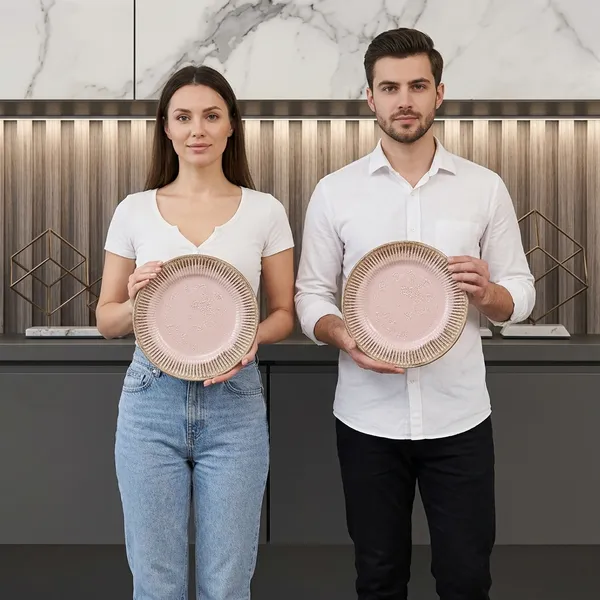Fluted_Round_Georgian_Border_Handcrafted_Plate_Pink_Blush_10_5