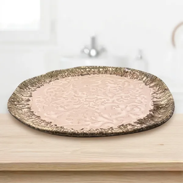 Studio_Art_Artistic_Handcrafted_Plate_Pink_Blush_8_5