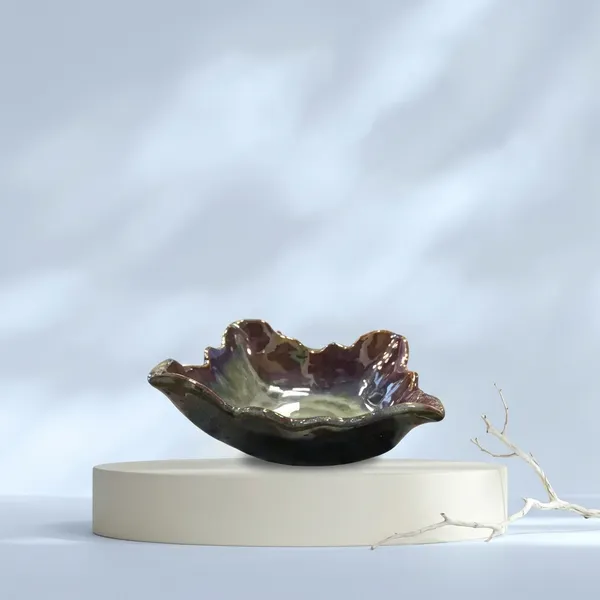 Square_Wavery_Border_Studio_Dessert_Green_Deep_Bowl_7x3_Inches