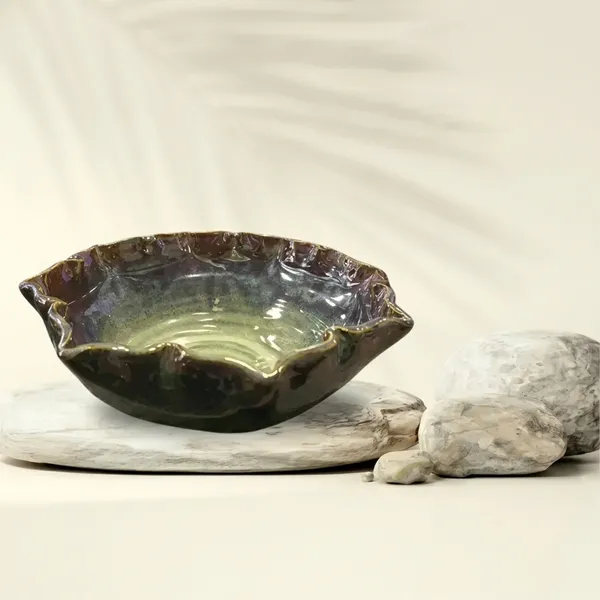 Round_Floral_Inspiration_Border_Artistic_Bowl_Dessert_Green_8_5_Inches