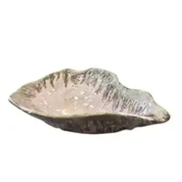 Oval_Stone_Art_Leaf_Shaped_Deep_Platter_Bowl_Pink_Blush_11_5_X_6_5_Inches