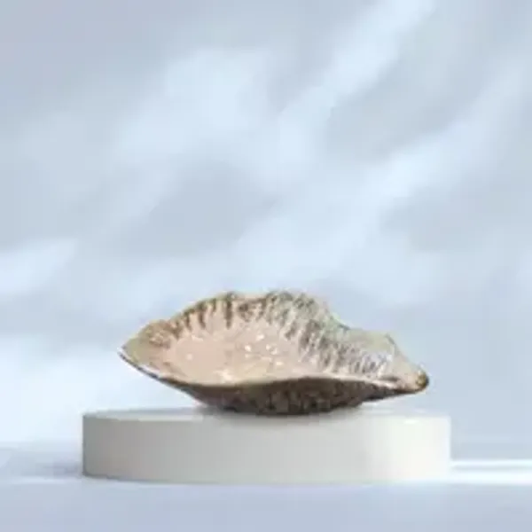 Oval_Stone_Art_Leaf_Shaped_Deep_Platter_Bowl_Pink_Blush_11_5_X_6_5_Inches