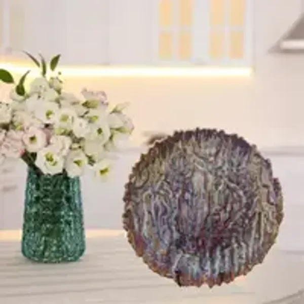 Round_Hand_Carved_Decorative_Plate_Dessert_Green_11