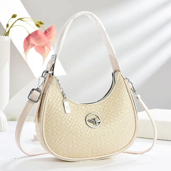 Cream_Pu_Woven_Textured_Crescent_Hobo_Crossbody_Bag_For_Women