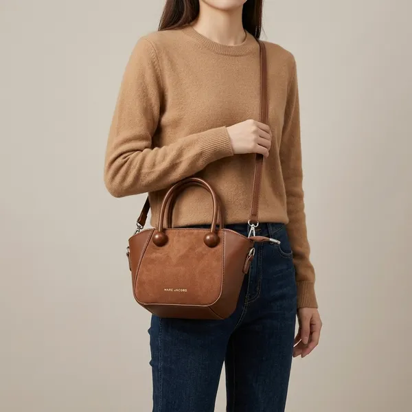 Brown_Faux_Suede_Structured_Trapeze_Handbag_For_Women