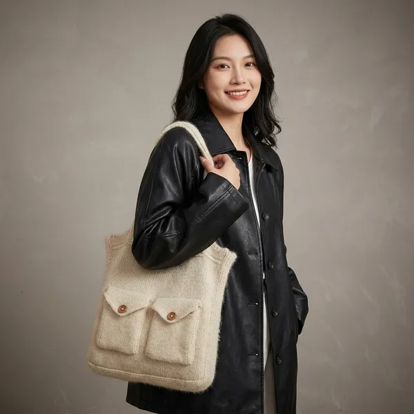 Beige_Jute_Canvas_Tote_Handbag_For_Women