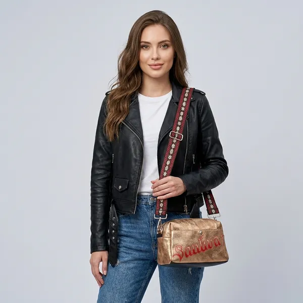 Beige_Brown_Pu_Logo_Print_Crossbody_Bag_For_Women