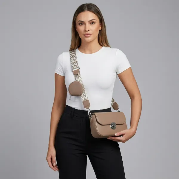 Beige_Pu_Structured_Crossbody_Bag_With_Woven_Strap_For_Women