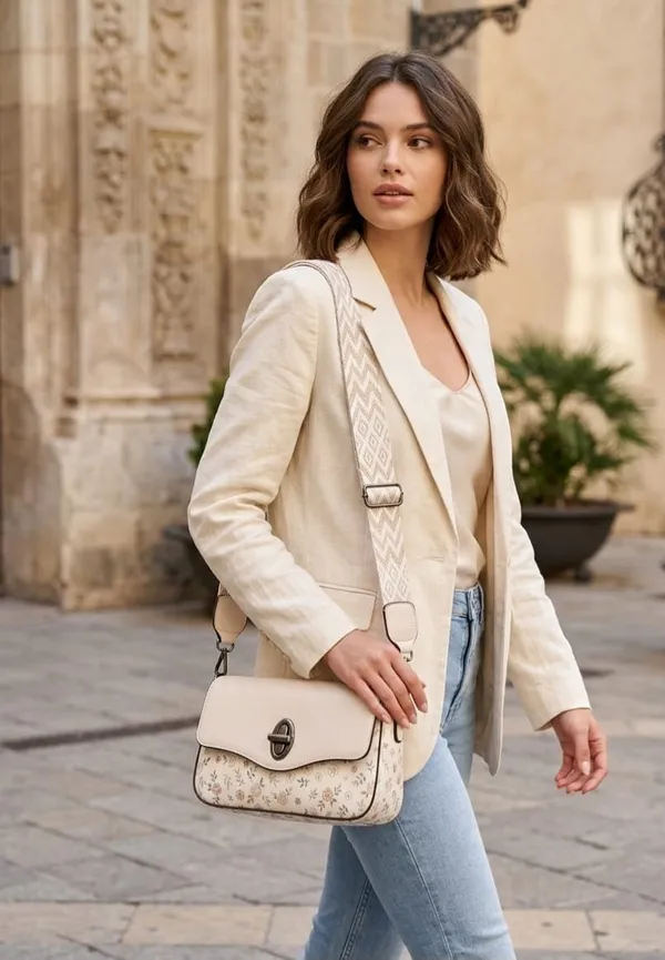 Beige_Pu_Floral_Print_Crossbody_Bag_With_Braided_Strap_For_Women
