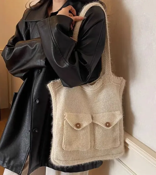 Beige_Jute_Canvas_Tote_Handbag_For_Women