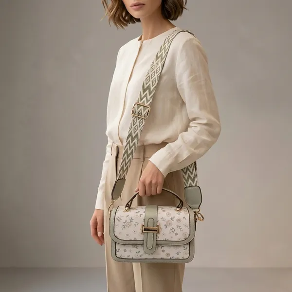 Beige_Pu_Floral_Embossed_Geometric_Strap_Crossbody_Bag_For_Women