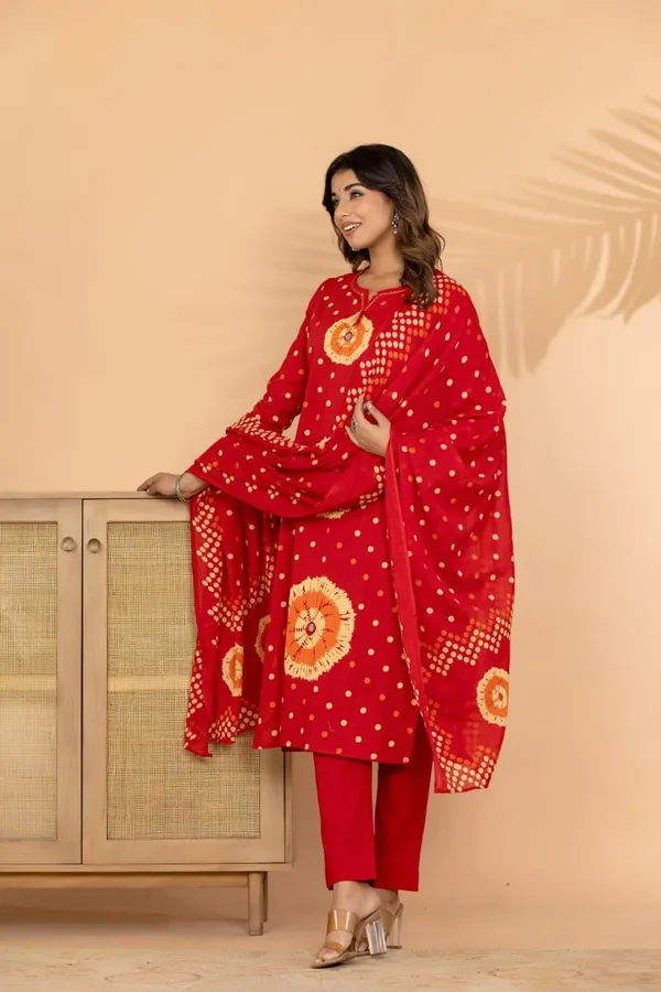 Bandhani_floral_jaipur_suit