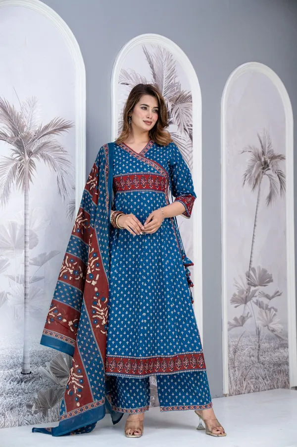 Indigo_Blue_Printed_Angrakha_Palazzo_Set