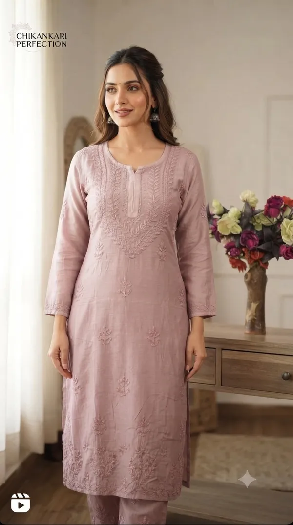 Mauve_Maslin_Chikankari_Suit