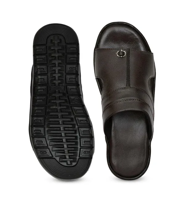 Brown_Genuine_Leather_Cross_Strap_Sandals_For_Men