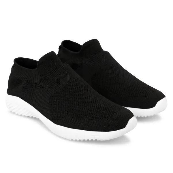 Black_Flyknit_Slip-On_Sneakers_For_Men