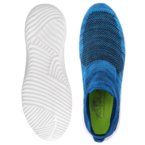 Blue_Flyknit_Slip-On_Sports_Shoes_For_Men