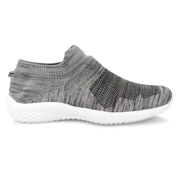 Grey_Flyknit_Slip-On_Sneakers_For_Men