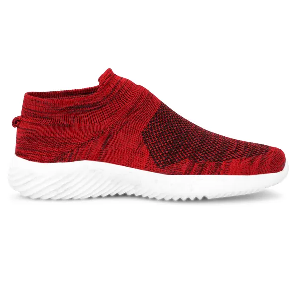 Red_Flyknit_Slip-On_Casual_Shoes_For_Men