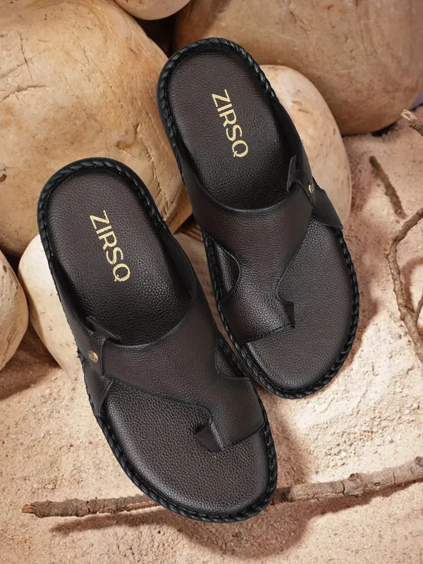 Brown_Synthetic_Leather_Cross_Strap_Sandals_For_Men