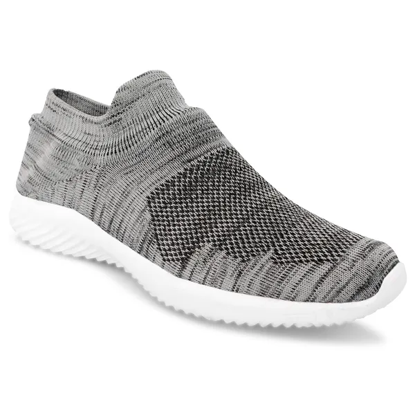 Grey_Flyknit_Slip-On_Sneakers_For_Men
