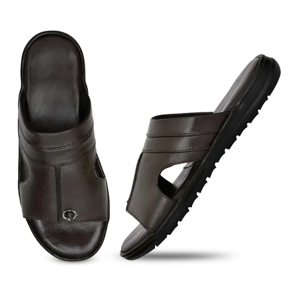 Brown_Genuine_Leather_Cross_Strap_Sandals_For_Men