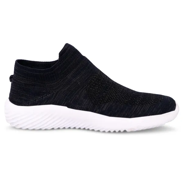 Black_White_Flyknit_Slip-On_Sneakers_For_Men