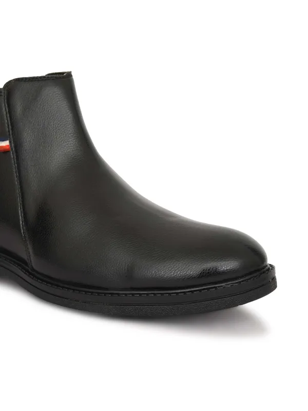 Black_Synthetic_Leather_Slip-On_Chelsea_Boots_For_Men